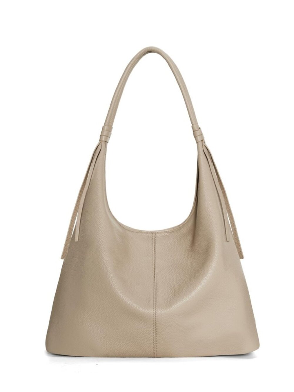 Genuine Leather Slouchy Hobo Purses for Women, Casual Hobo Bags
